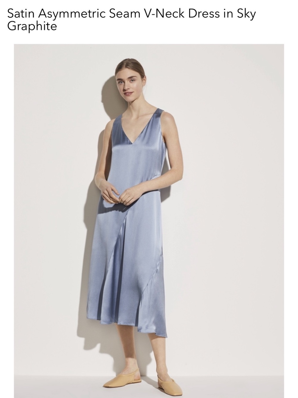 Vince Satin Dress